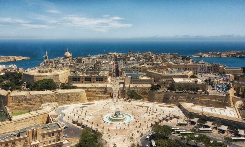 View from Valletta, Malta